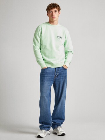 Pepe Jeans Sweatshirt 'RILEY' in Grün