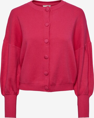 Cardigan 'Fonny' Y.A.S en rose : devant