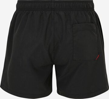 HUGO Badshorts 'ABAS' i svart