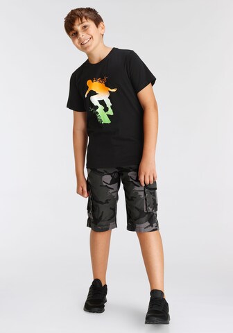 Kidsworld Shirt in Schwarz