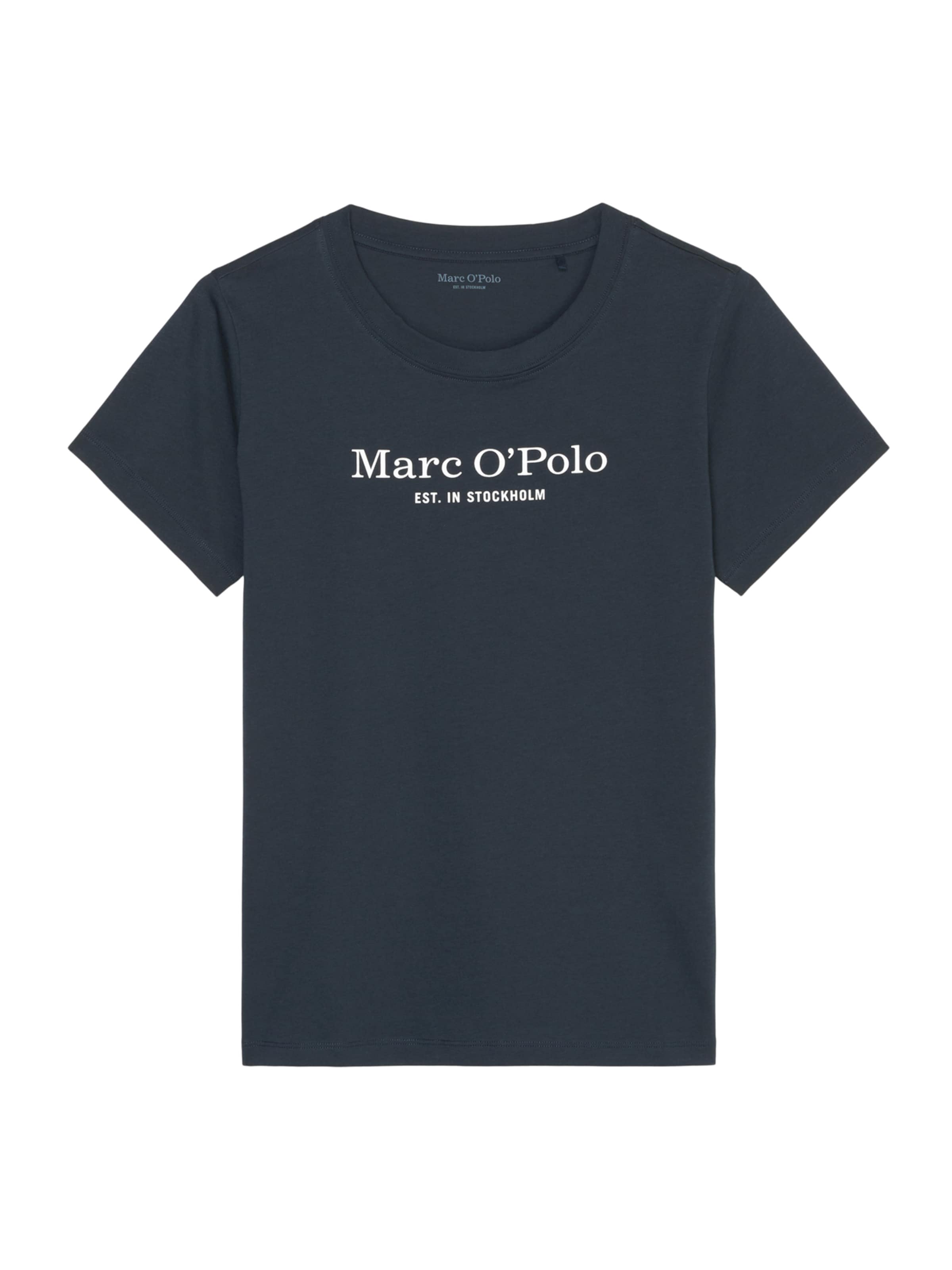 T-shirt ' Mix & Match Cotton ' Marc O'Polo en bleu : devant