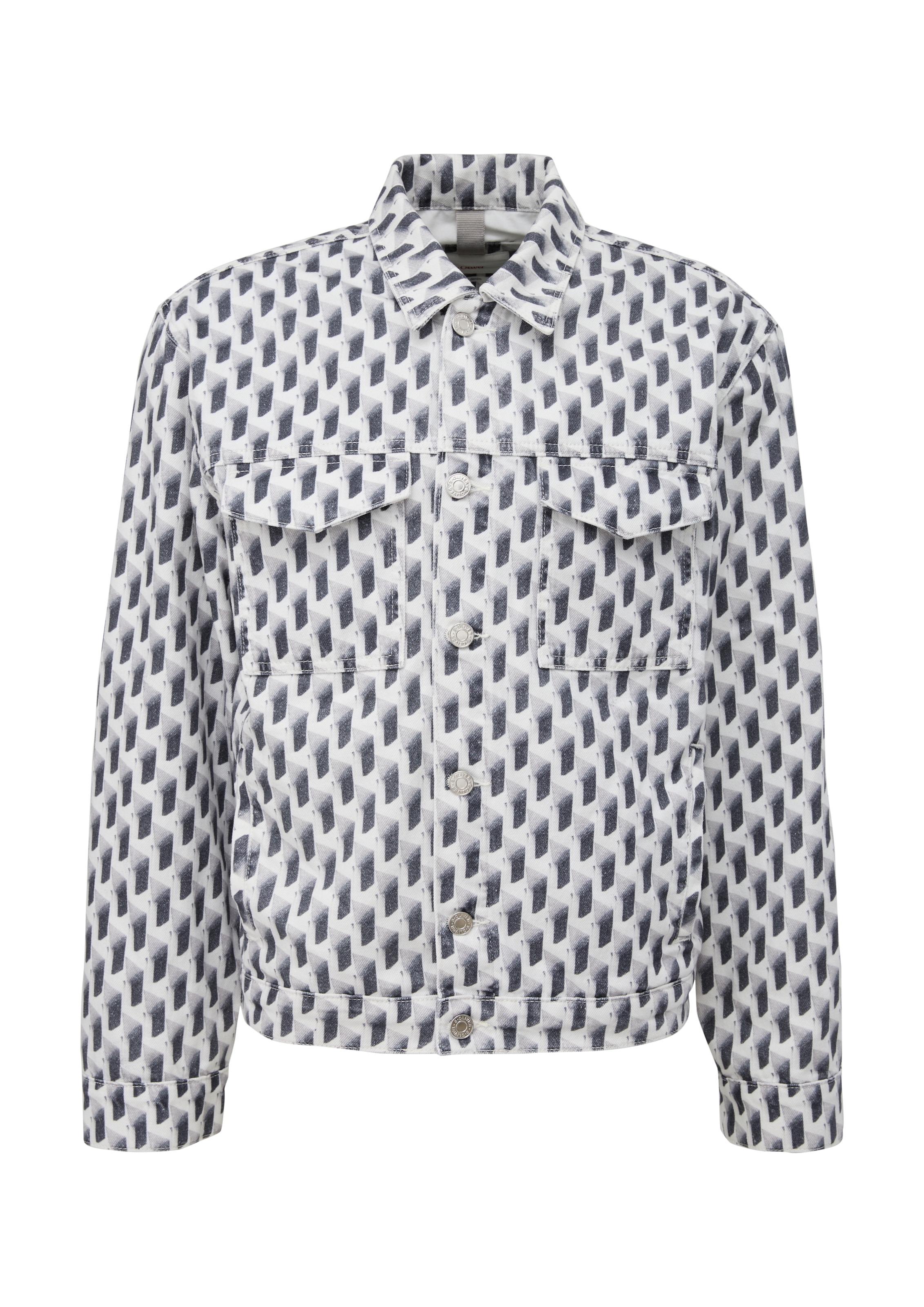 s.Oliver Jacke in Weiß: Vorderseite