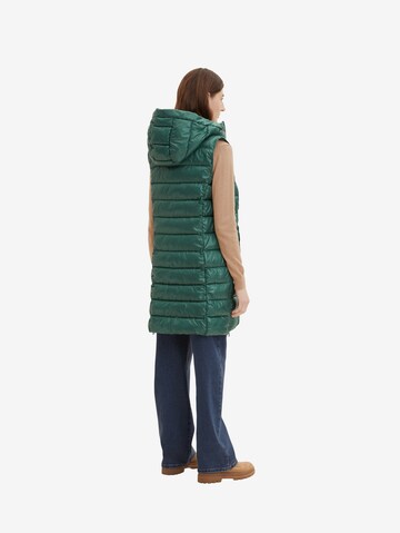 Gilet TOM TAILOR en vert