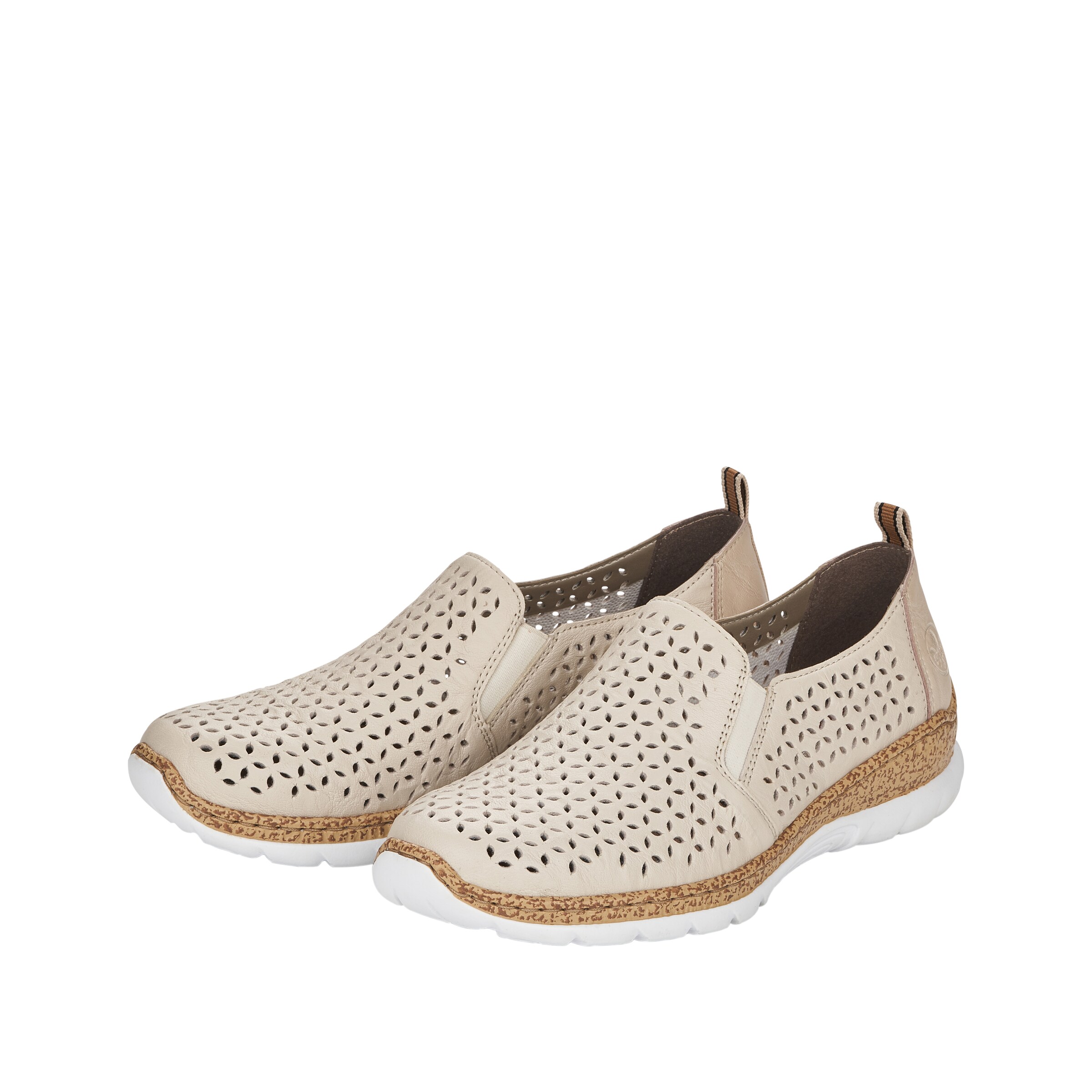 Slip on Rieker en beige