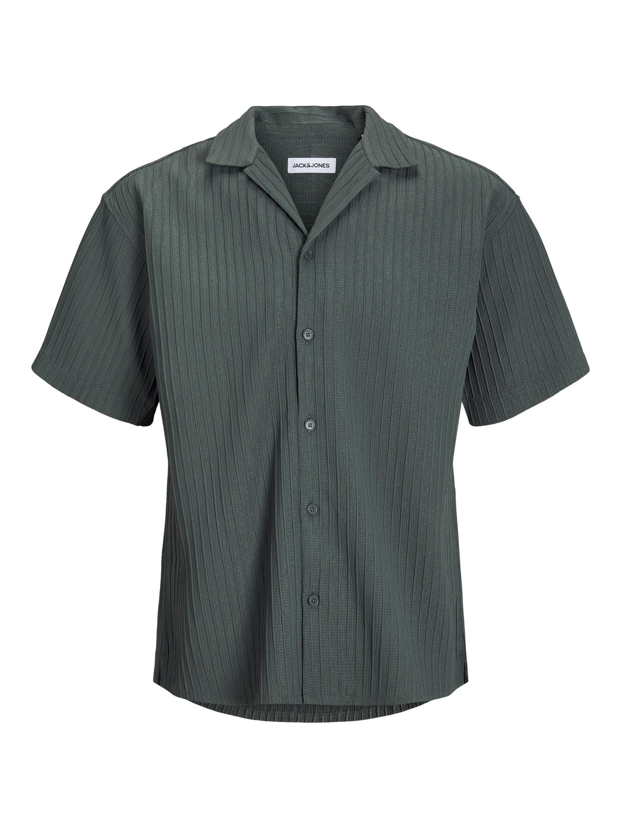 JACK & JONES Comfort fit Overhemd in Groen: voorkant