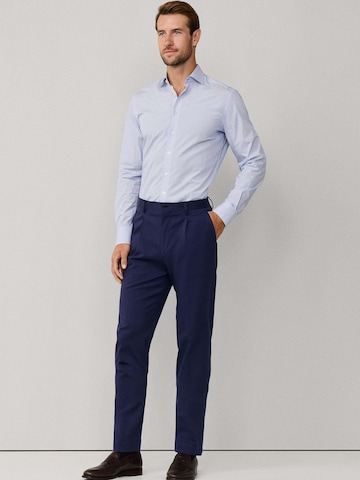Hackett London Regular Chino Pants in Blue