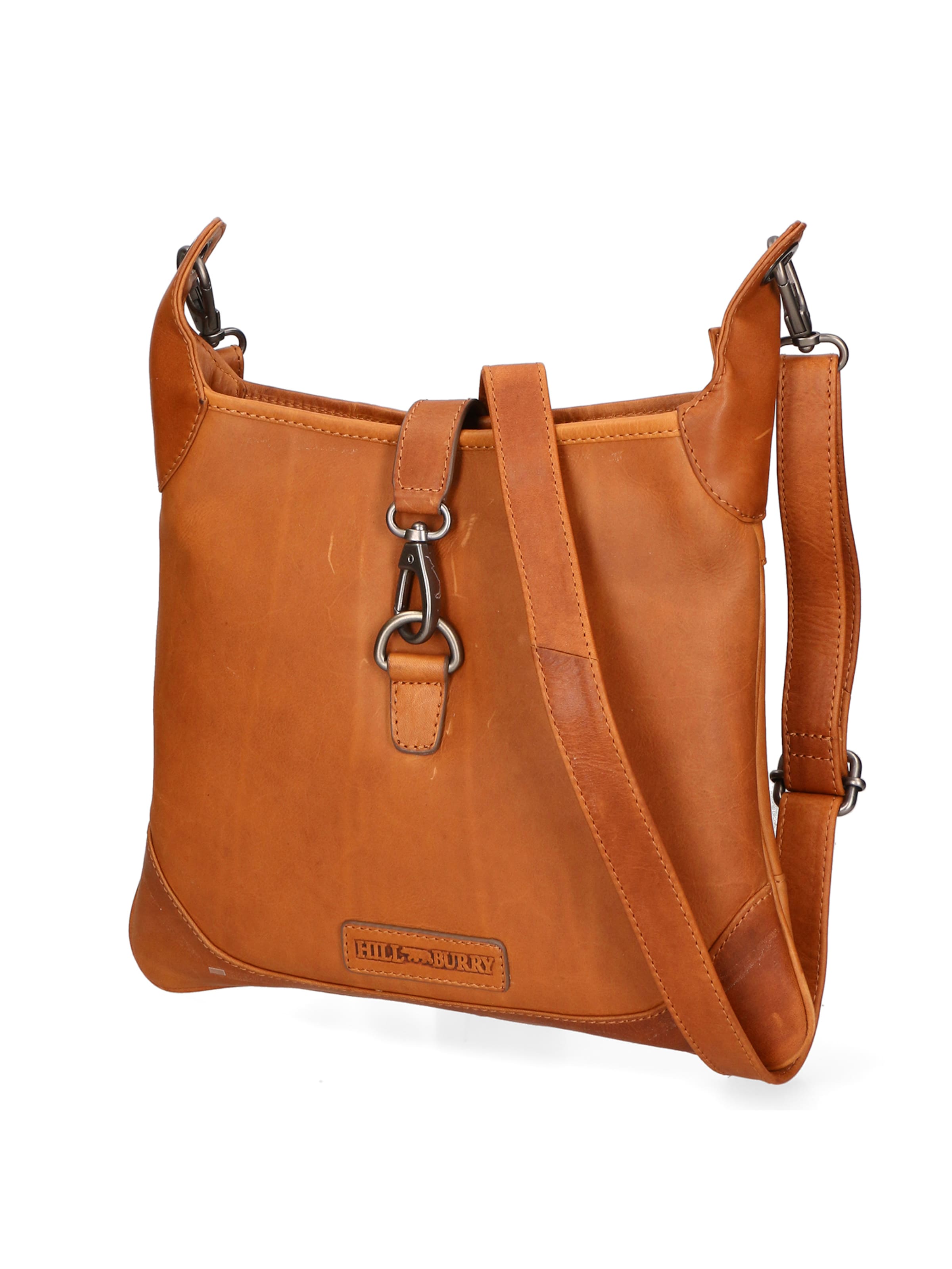 HILL BURRY Crossbody bag in Brown: front