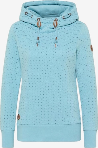 Ragwear Collegepaita 'Nuggie' värissä sininen: etupuoli