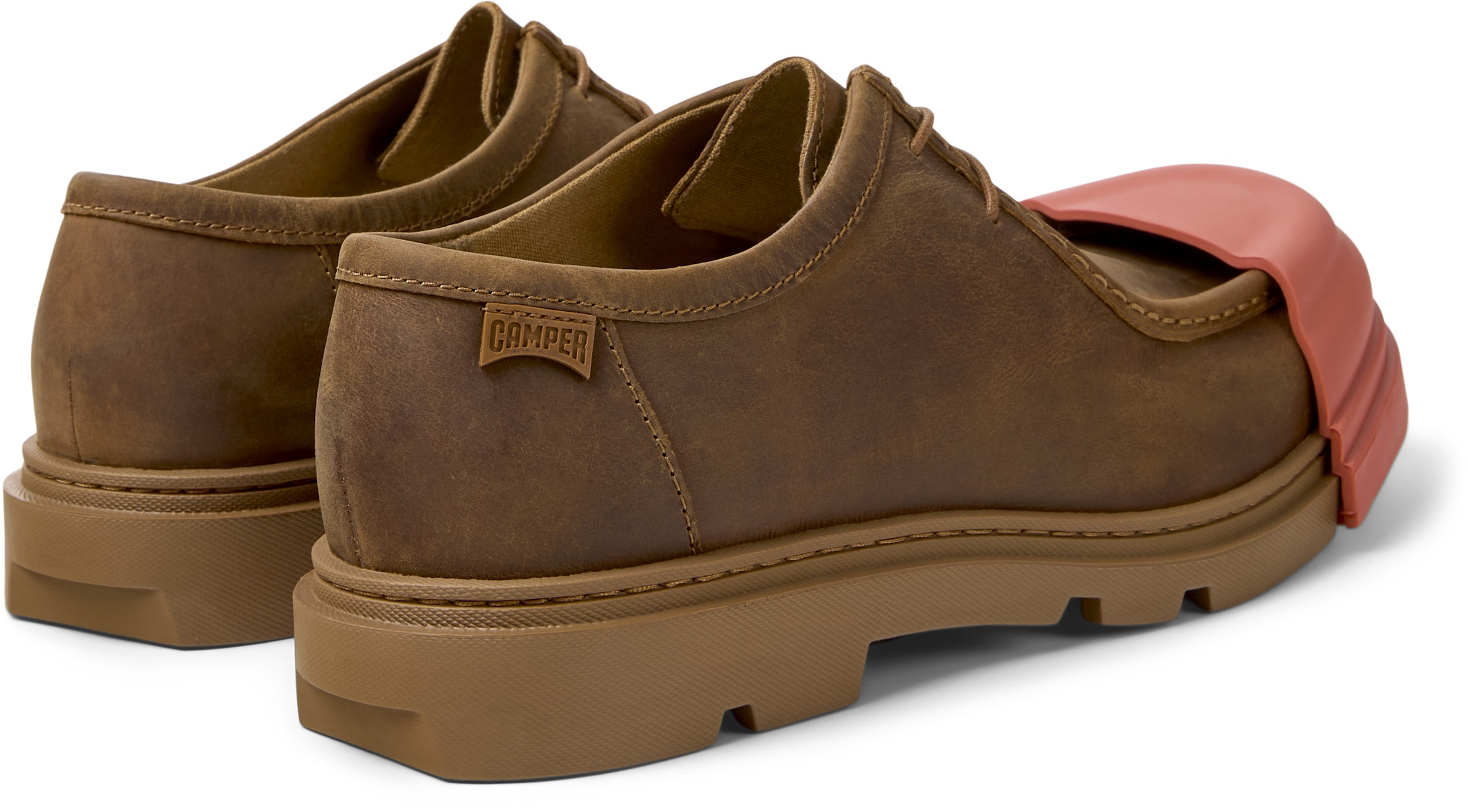 Chaussure à lacets 'Junction' CAMPER en marron