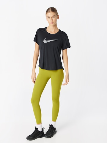 NIKE Skinny Športne hlače 'ZENVY' | zelena barva