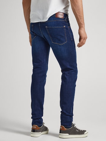 Pepe Jeans Skinny Jeans 'FINSBURY' in Blau