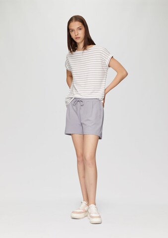 QS Regular Bandplooibroek in Grijs