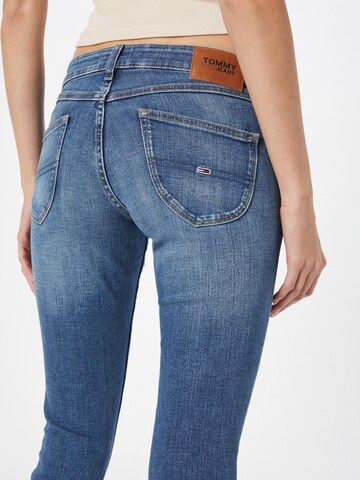 Tommy Jeans - Skinny Calças de ganga 'Sophie' em azul