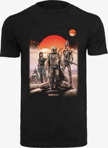 F4NT4STIC Shirt \'Star Wars The Mandalorian Warriors\' in Black | ABOUT YOU
