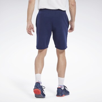 Regular Pantalon de sport 'Identity' Reebok en bleu