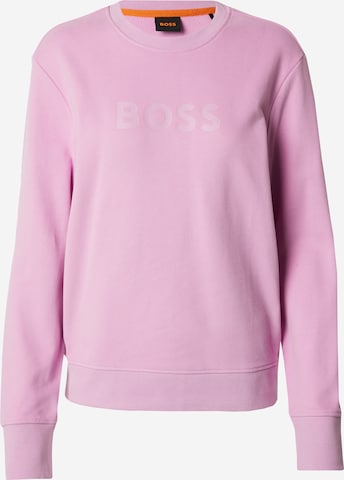 BOSS Orange Sweatshirt 'Ela 6' in Purple: front