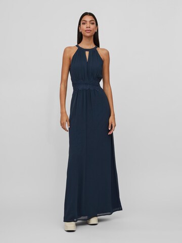 Vila Tall Evening Dress 'Milina' in Blue: front