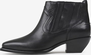 BRONX Booties 'Kay-Si' in Black: front