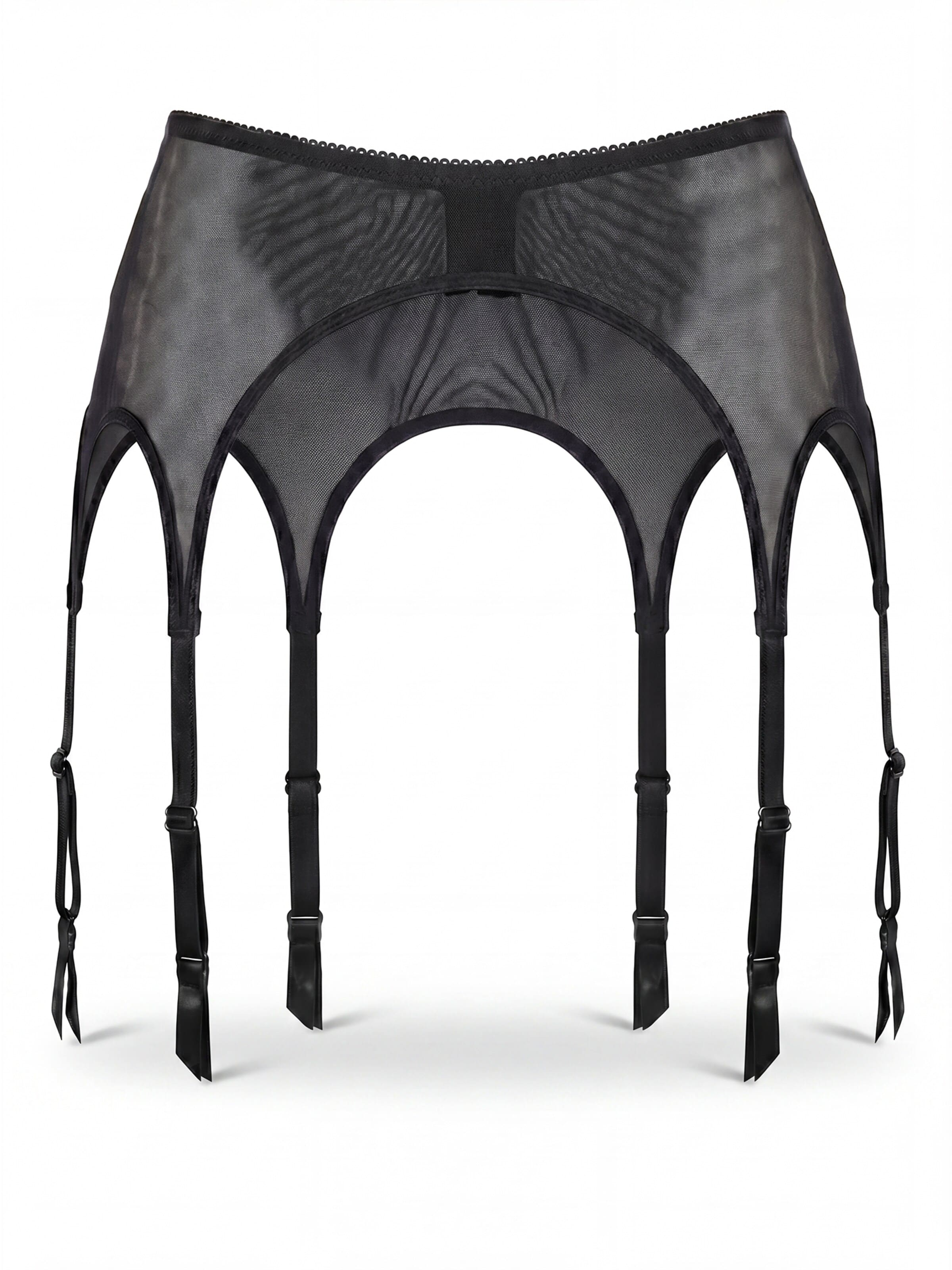 Reggicalze 'Garter Belt Strumpfgürtel' di GLAMORY in nero
