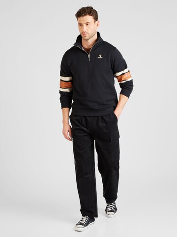 CONVERSE Sweatshirt 'STAR CHEVRON  SKATE' in Black