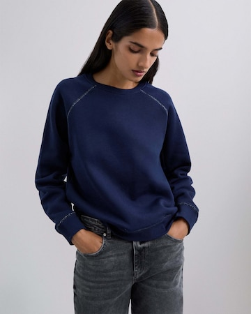 Scalpers Sweatshirt in Blue: front