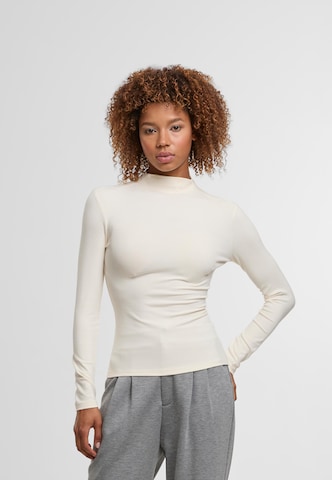 Pull-over Urban Classics en beige : devant