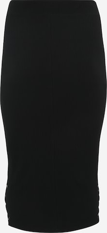 Guido Maria Kretschmer Curvy Skirt 'Brenda' in Black: back