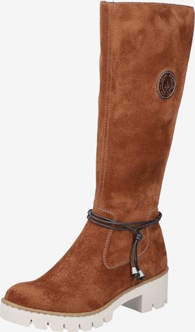 Rieker Boots in Brown: front