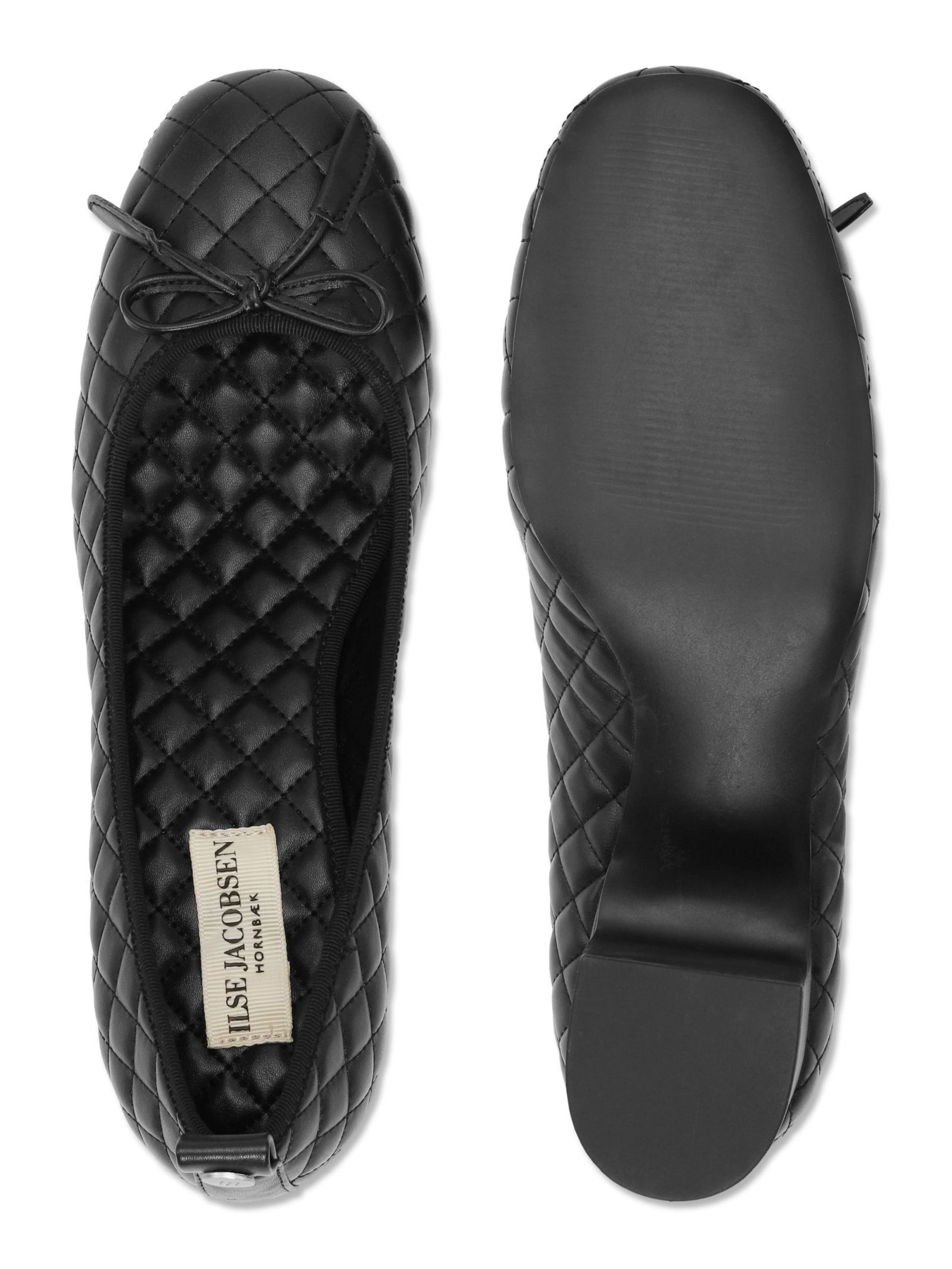 ILSE JACOBSEN Ballerinasko 'Altura03' i sort