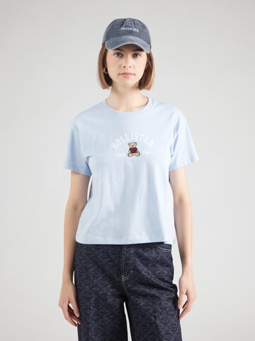 HOLLISTER Футболка в Синий: спереди