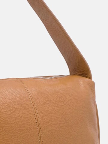 Borsa a spalla 'Borsa a Spalla Pelle Genuina Virginia Rhinè 32x25 cm' di Virginia Rhinè in marrone