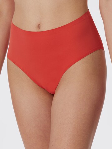 Slip ' Invisible Soft ' SCHIESSER en rouge : devant