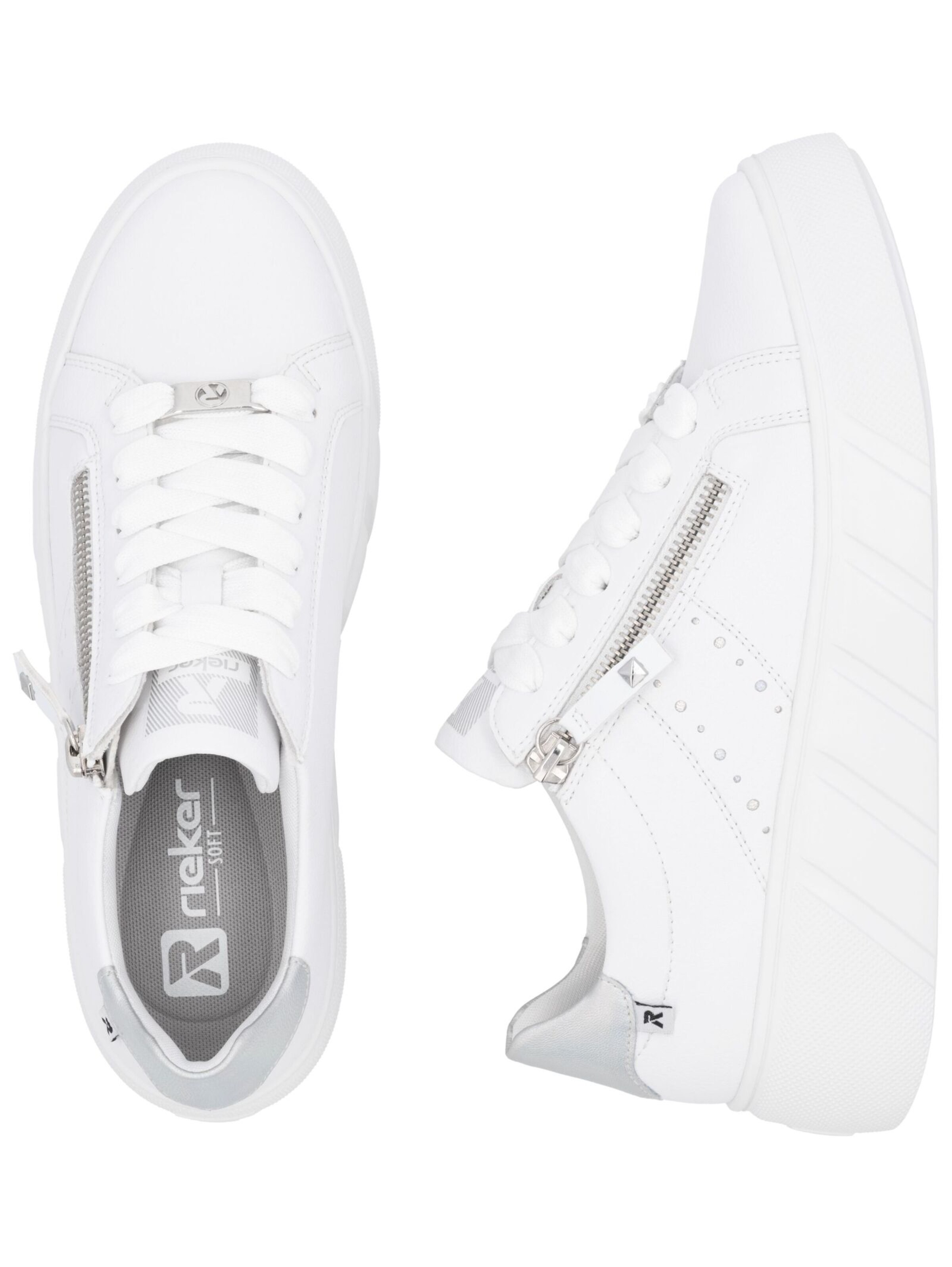Rieker Sneakers laag in Wit