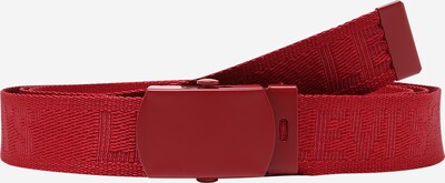 LEVI'S Gürtel 'Tonal Tickfaw Web Belt' in rot, Produktansicht