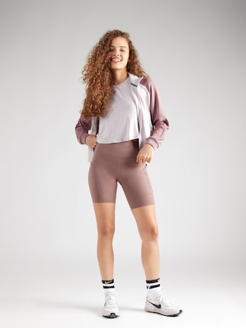 NIKE Sportovní top 'ONE CLASSIC' – fialová