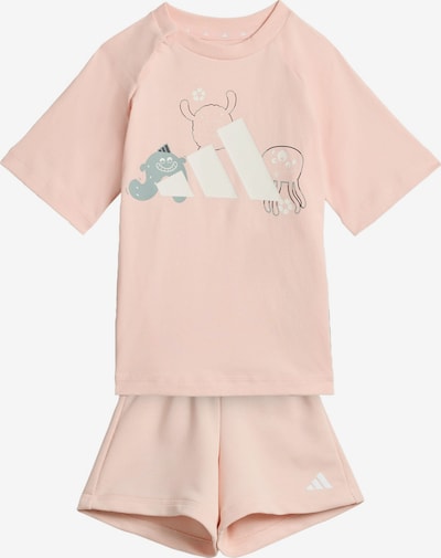 ADIDAS SPORTSWEAR Trainingsanzug 'Tiro_Nster' in 62 in rosa / schwarz / weiß, Produktansicht