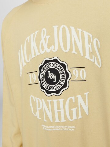 JACK & JONES Sweatshirt in Beige