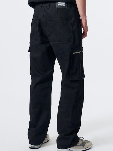 Dr. Denim Loosefit Broek 'Omar Utility' in Zwart