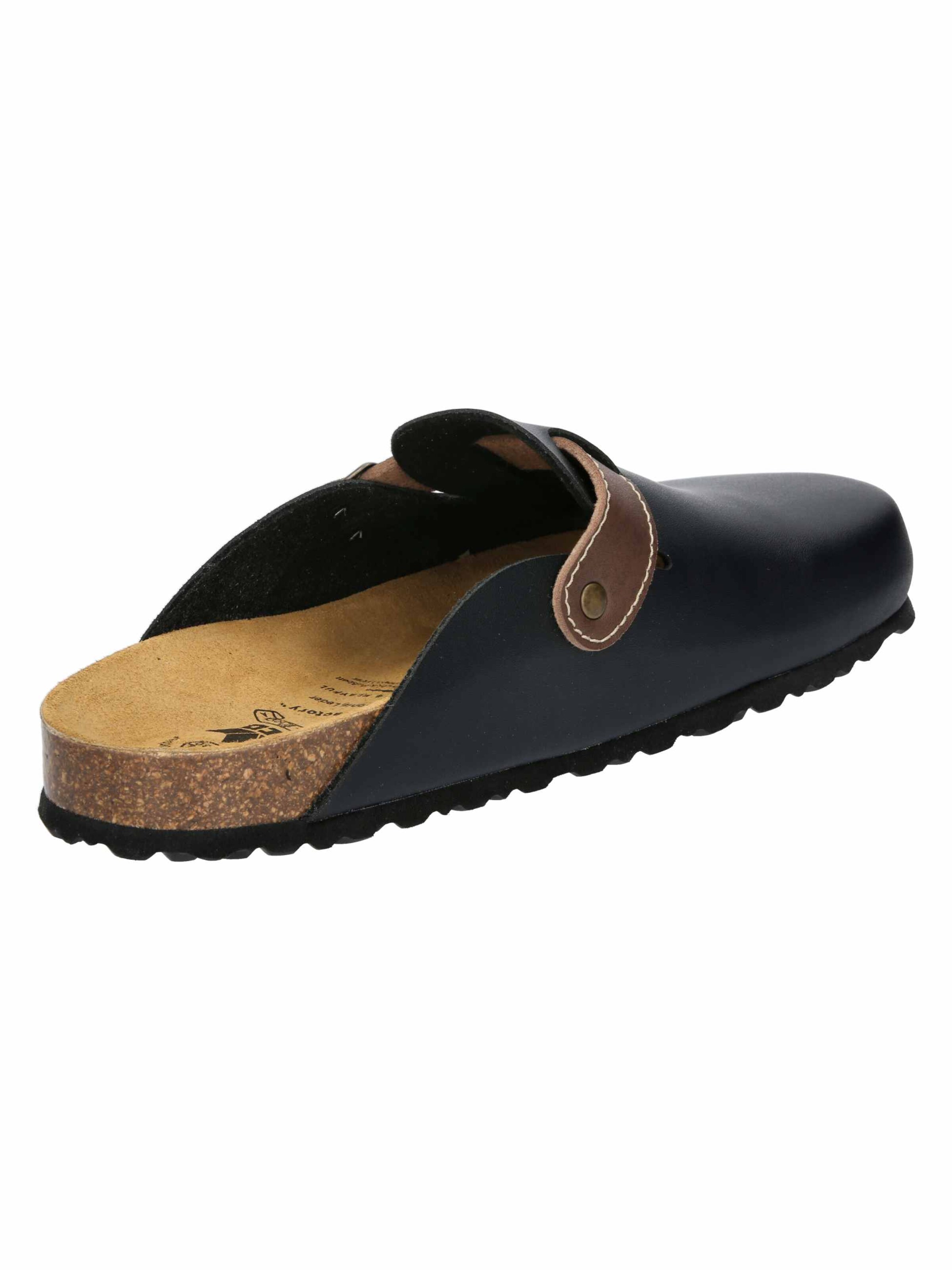 LICO Clogs 'Bioline' in Schwarz