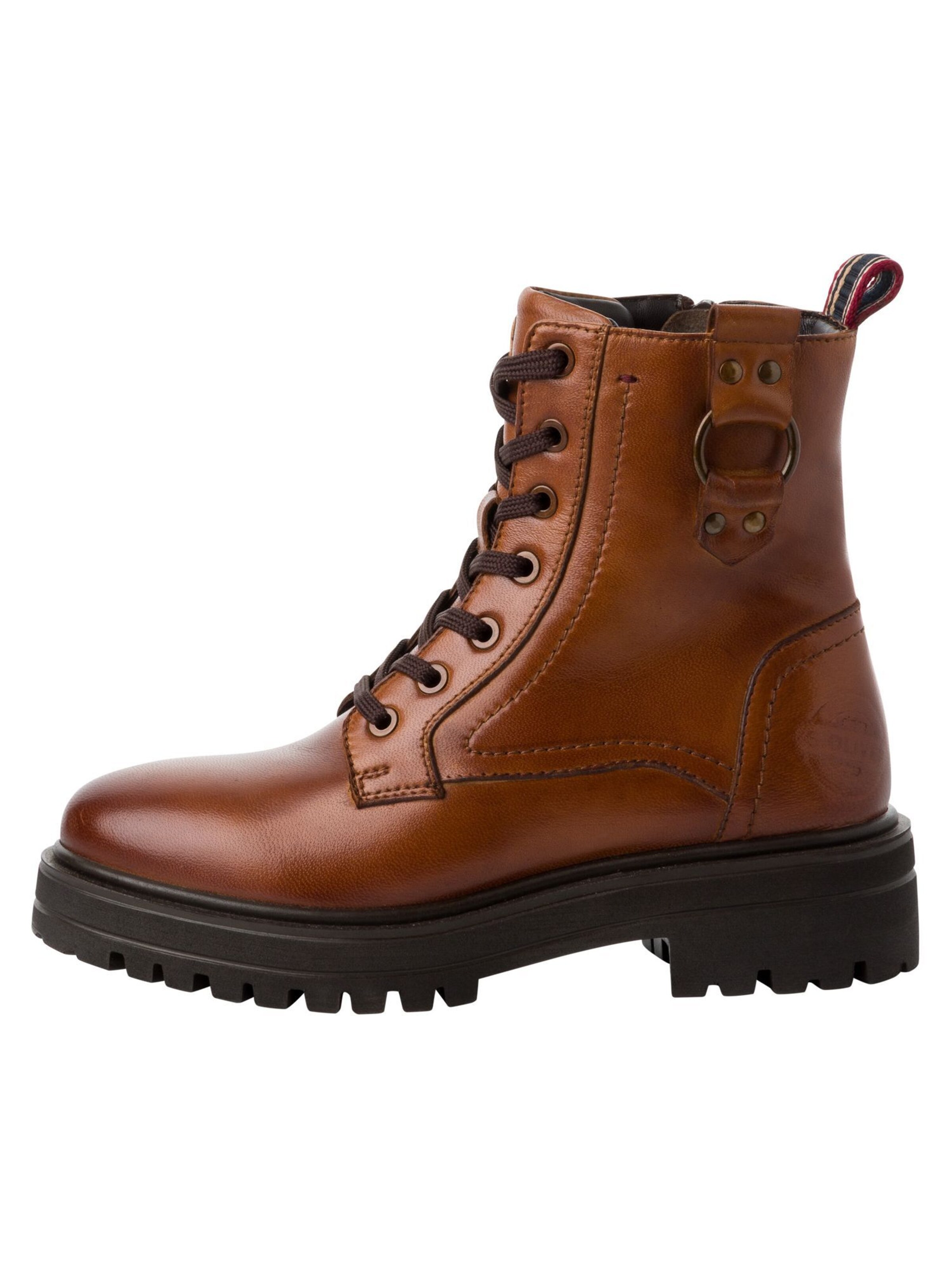 Bottines à lacets s.Oliver en marron