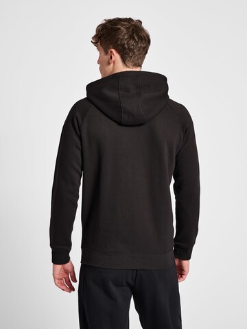 Hummel Zip-Up Hoodie in Black