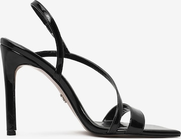 Derimod Strap sandal in Black: front