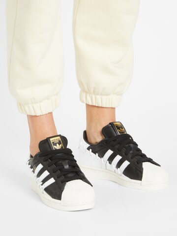 ADIDAS ORIGINALS Sneaker 'Superstar' in Schwarz: predná strana