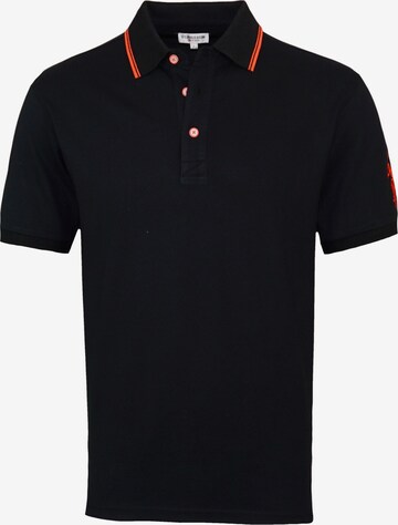 U.S. POLO ASSN. Shirt 'Bust' in Zwart: voorkant