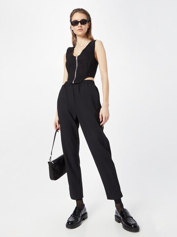 Regular Pantalon 'Ava' Lindex en noir