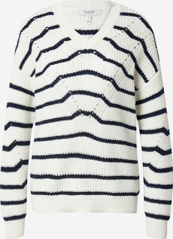 b.young Sweater 'OTESSA' in White: front