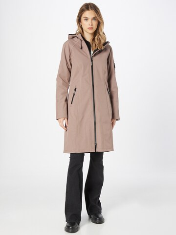 ILSE JACOBSEN Raincoat in Purple: front