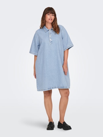 ONLY Carmakoma Shirt Dress 'CARGRY' in Blue: front