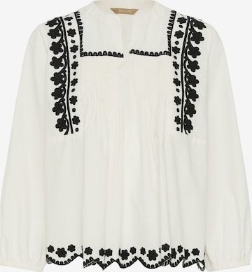 CULTURE - Blusa en blanco: frente