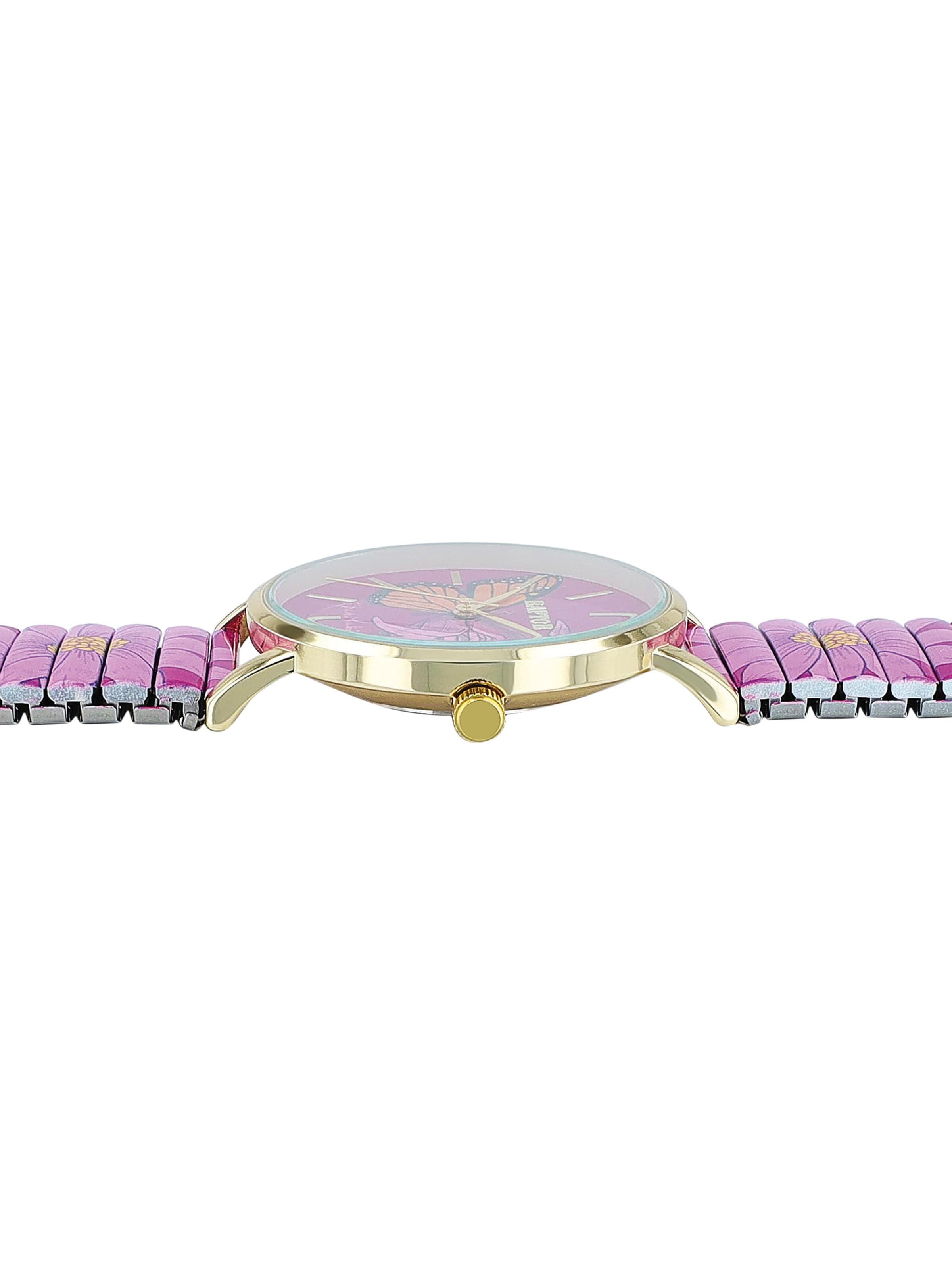 Raptor Analog Watch 'Frida Kahlo Edition, Mineralglas' in Pink